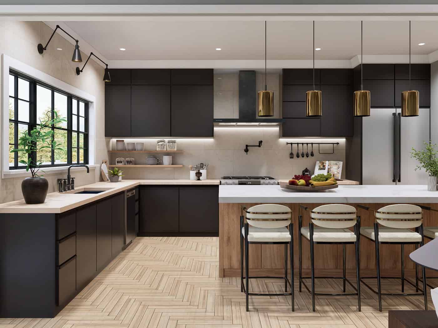 Kitchen of this 3-Bedroom,2361 Sq Ft Plan -198-1295