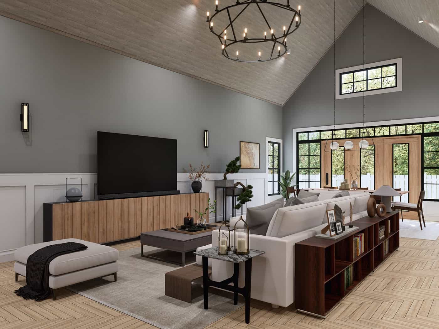 Family Room of this 3-Bedroom,2351 Sq Ft Plan -198-1296