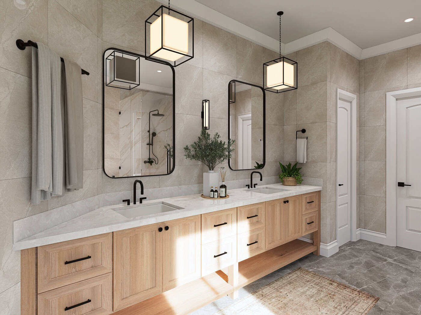 Master Bathroom of this 3-Bedroom,2351 Sq Ft Plan -198-1296