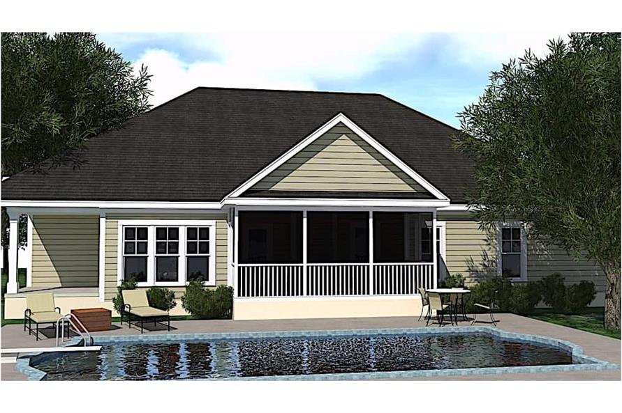 Pool of this 4-Bedroom,2568 Sq Ft Plan -2568