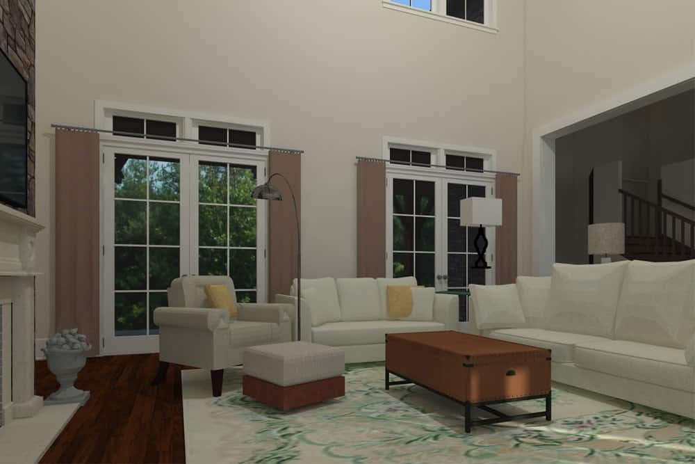 Great Room of this 4-Bedroom, 3323 Sq Ft Plan - 201-1020