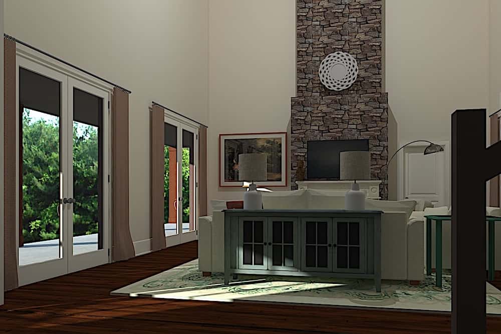 Great Room of this 4-Bedroom, 3323 Sq Ft Plan - 201-1020