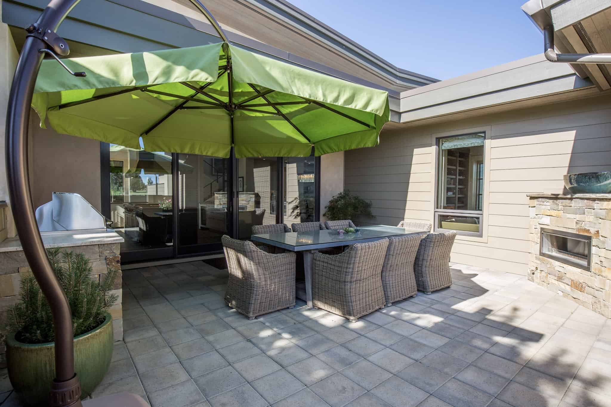 Grilling Porch of this 4-Bedroom,4682 Sq Ft Plan -202-1034