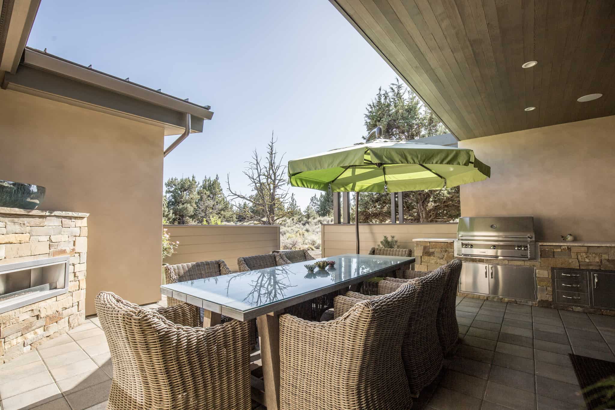 Grilling Porch of this 4-Bedroom,4682 Sq Ft Plan -202-1034