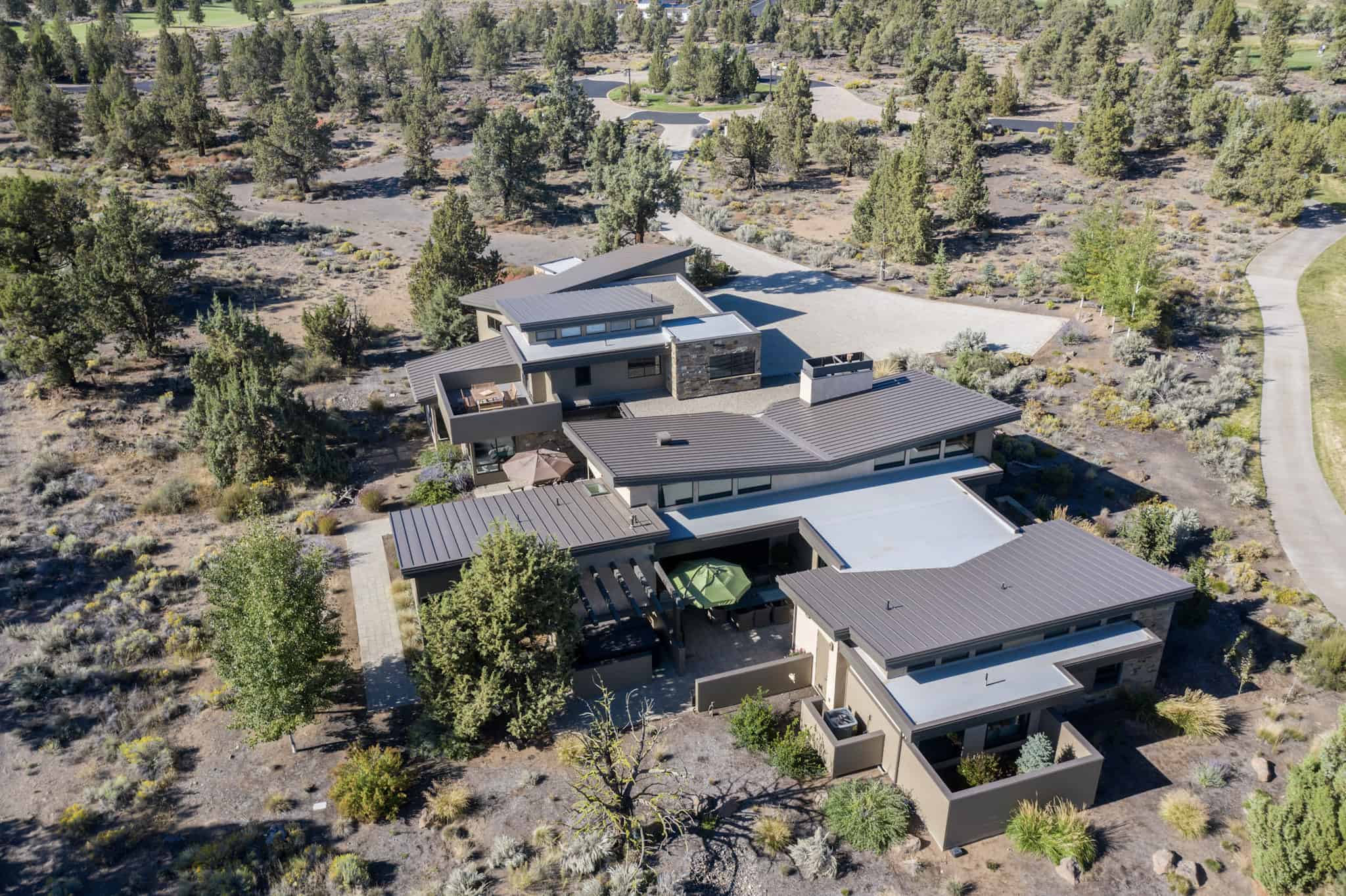 Aerial View of this 4-Bedroom,4682 Sq Ft Plan -202-1034