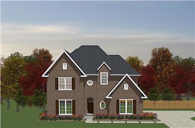 3-Bedroom, 2029 Sq Ft Traditional House - Plan #203-1031 - Front Exterior