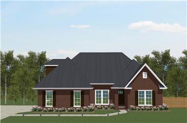 3-Bedroom, 2200 Sq Ft European Home - Plan #203-1036 - Main Exterior