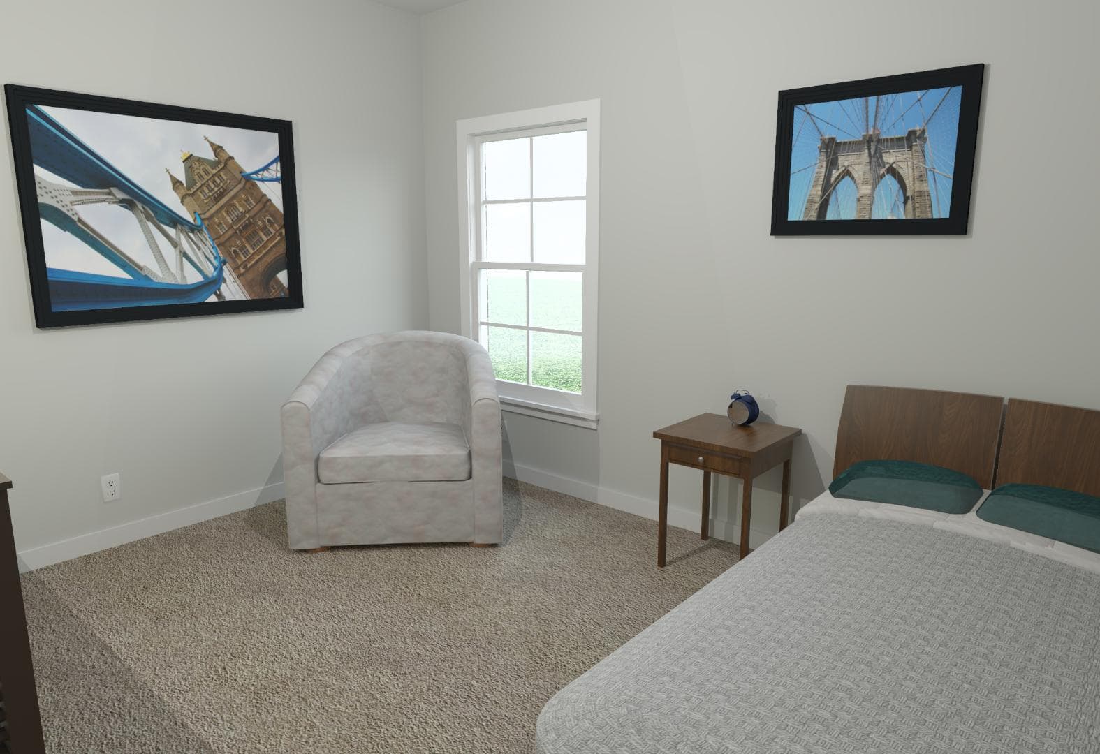 Bedroom of this 4-Bedroom,1988 Sq Ft Plan -203-1040