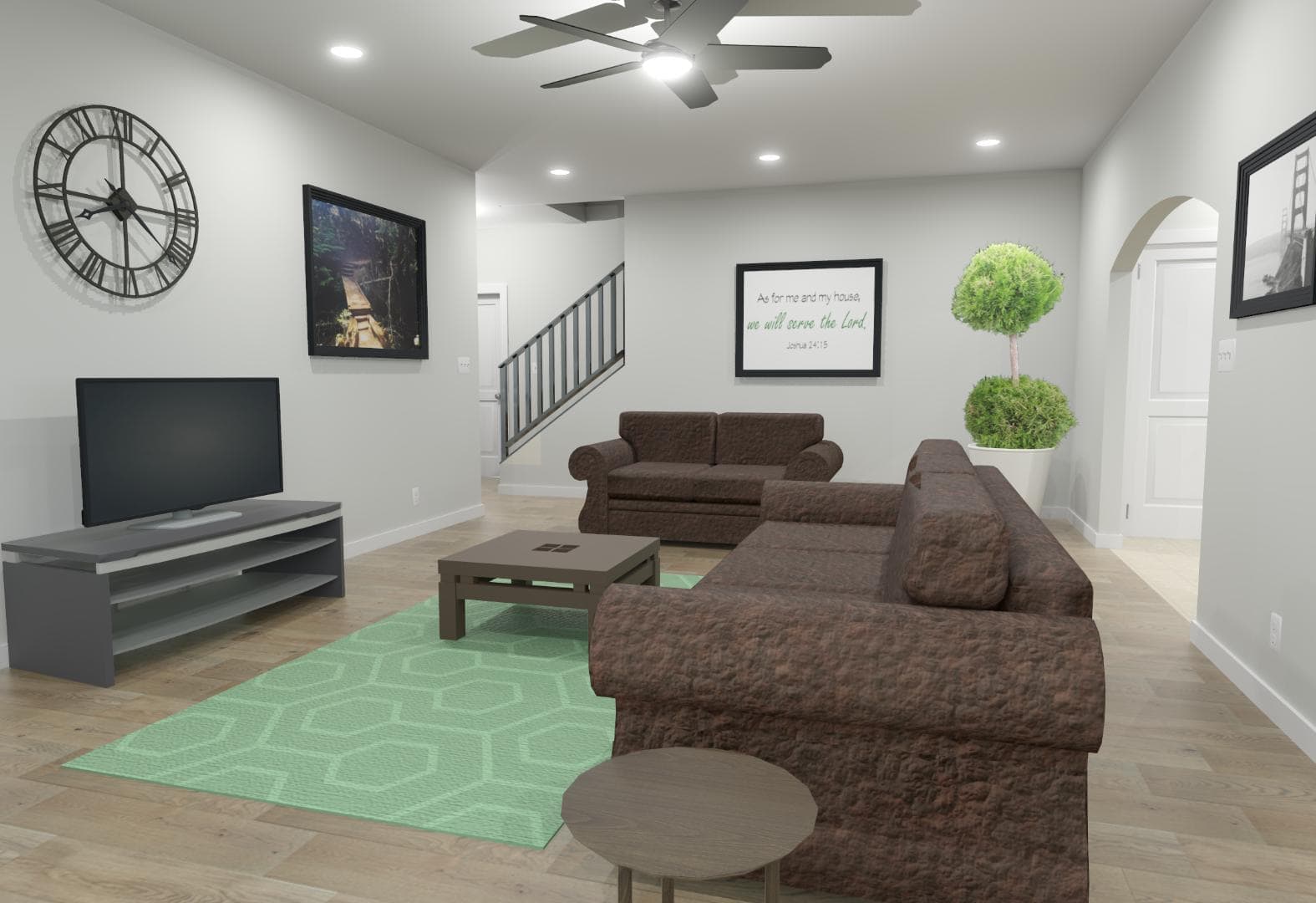 Family Room of this 4-Bedroom,1988 Sq Ft Plan -203-1040