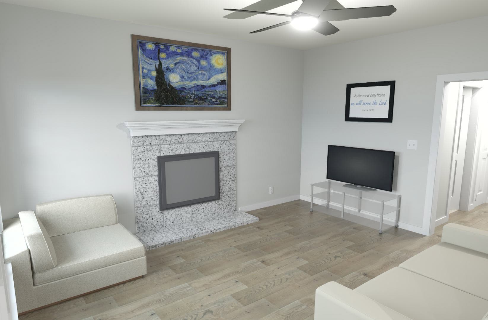 Family Room of this 2-Bedroom,769 Sq Ft Plan -203-1048