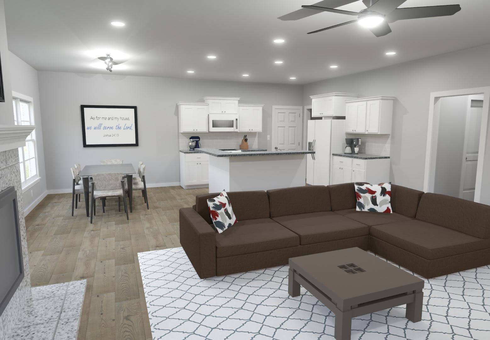 Kitchen of this 3-Bedroom,1520 Sq Ft Plan -203-1061