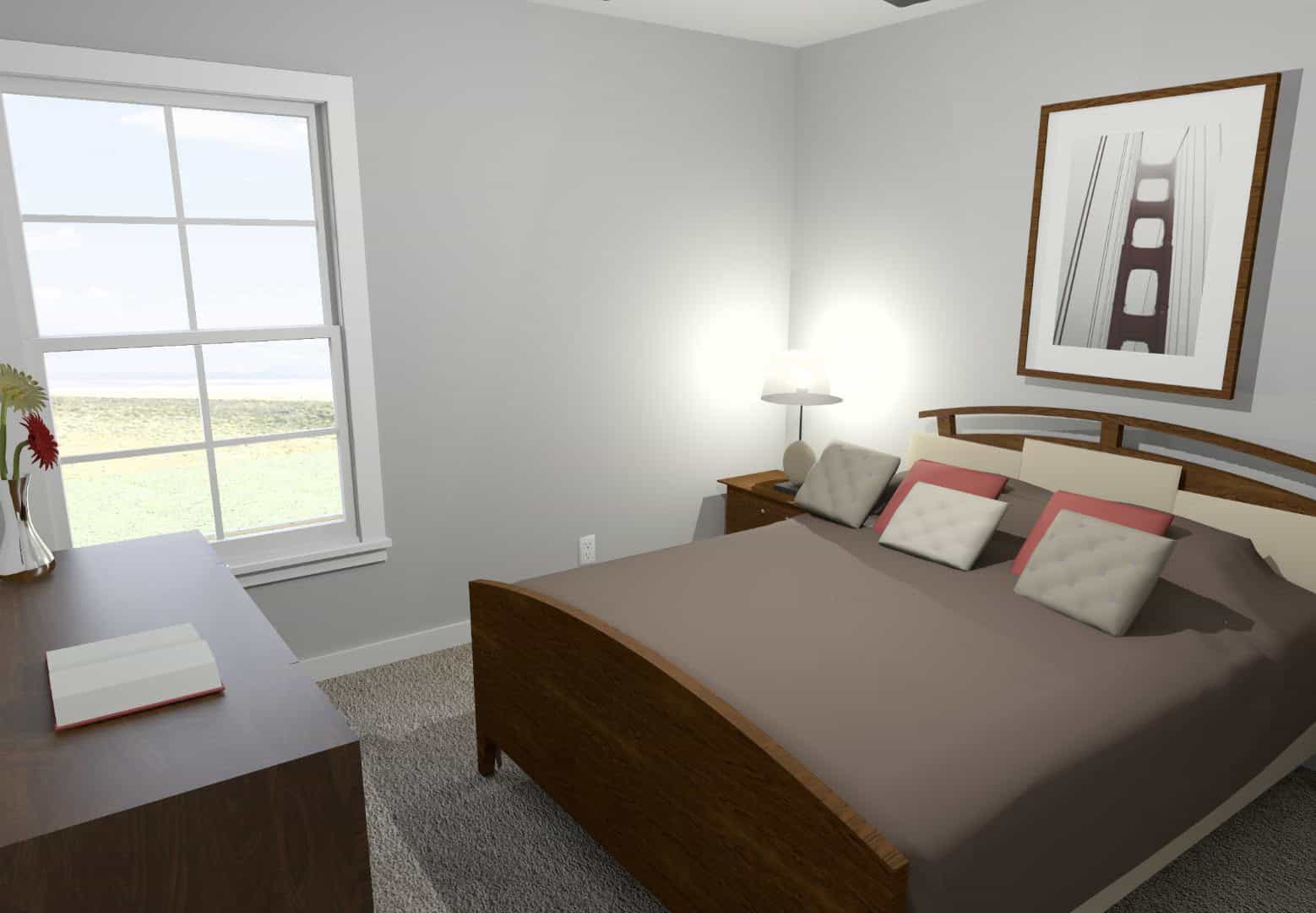 Bedroom of this 3-Bedroom,2056 Sq Ft Plan -203-1064