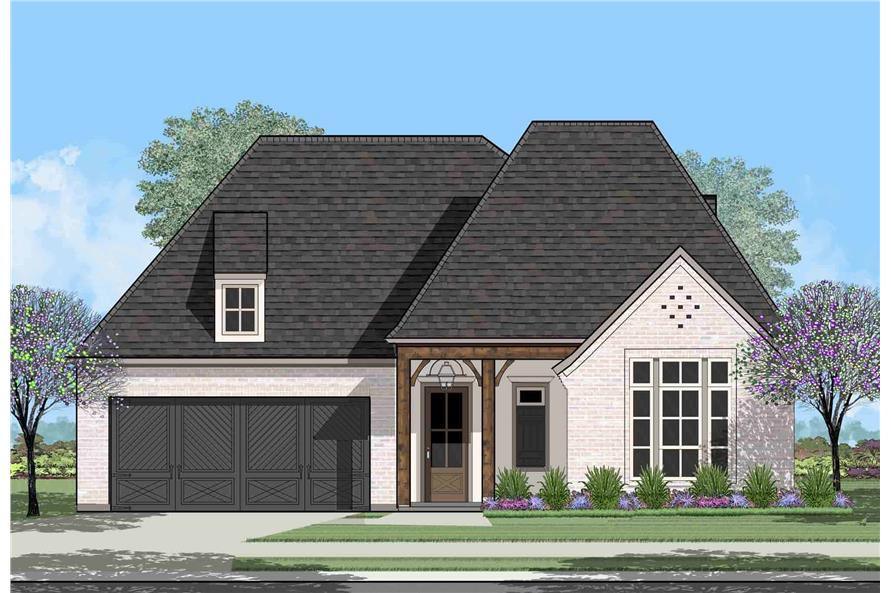 Front View of this 4-Bedroom,1793 Sq Ft Plan -1793