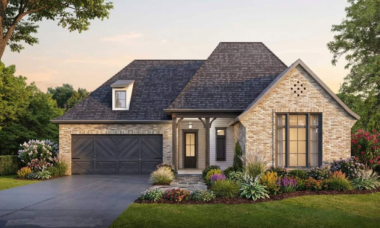 Front View of this 3-Bedroom, 1794 Sq Ft Plan - 204-1003