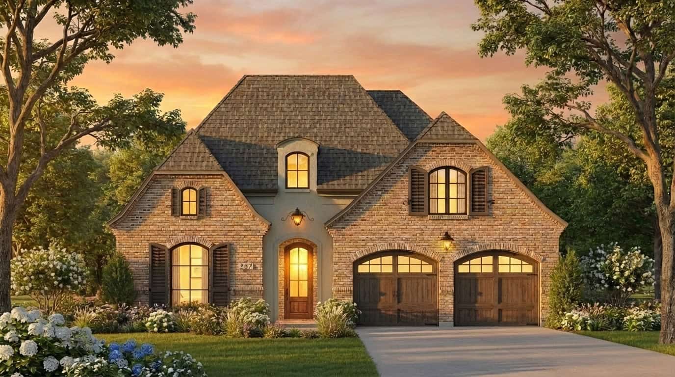 Home Plan Front Elevation of this 3-Bedroom,1767 Sq Ft Plan -204-1032