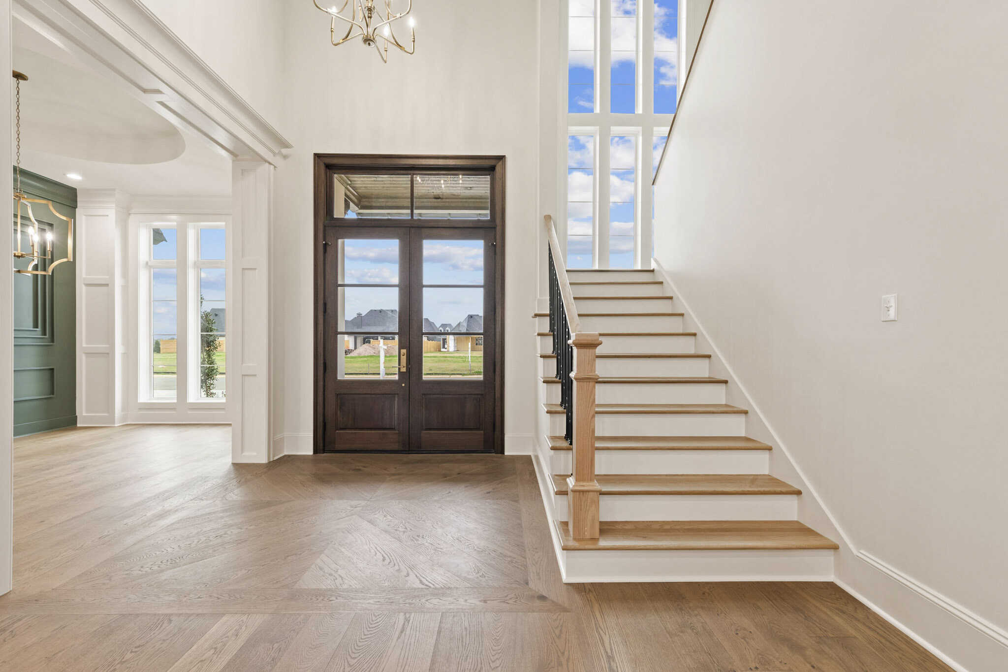 Entry Hall: Staircase of this 4-Bedroom,3410 Sq Ft Plan -204-1059