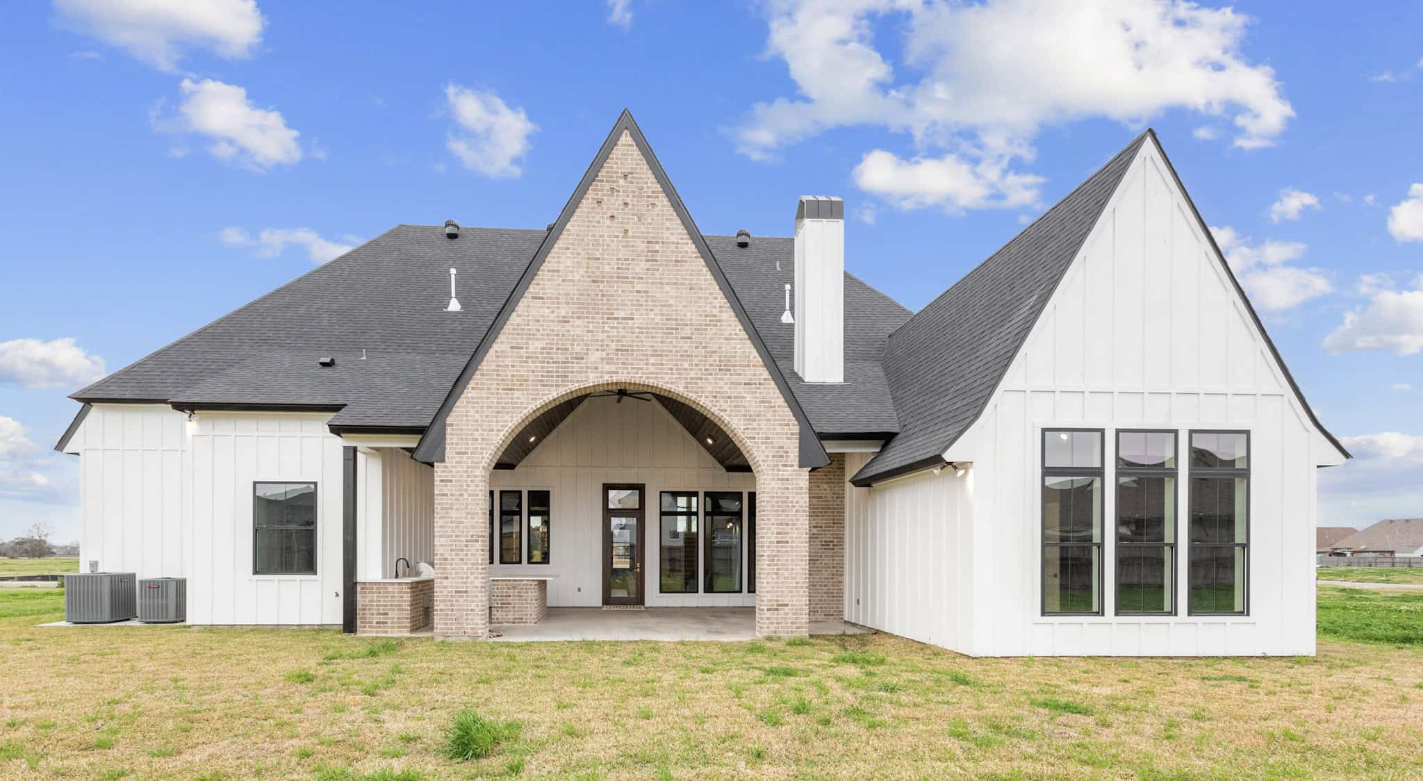 Rear View of this 4-Bedroom,3410 Sq Ft Plan -204-1059