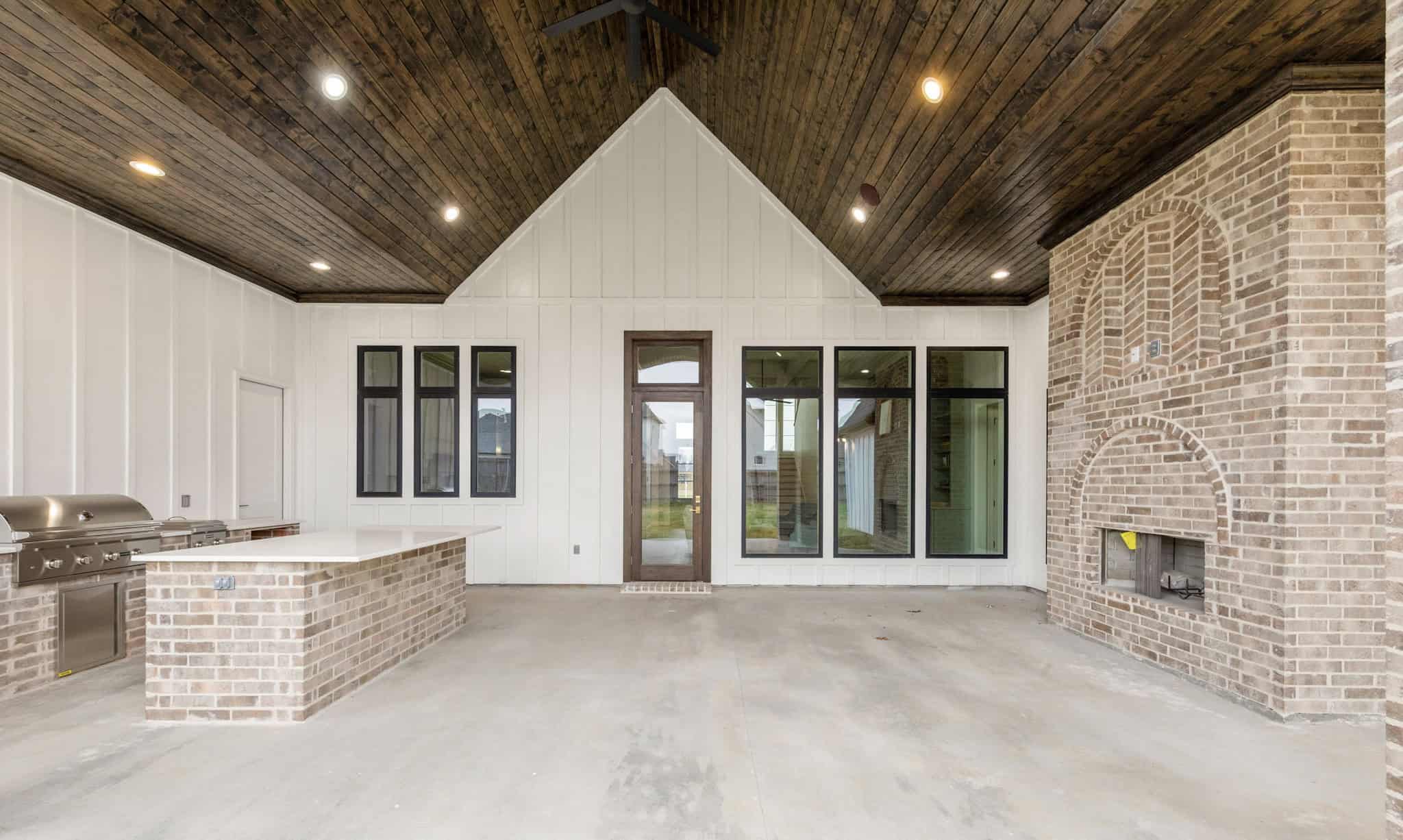 Grilling Porch of this 4-Bedroom,3410 Sq Ft Plan -204-1059