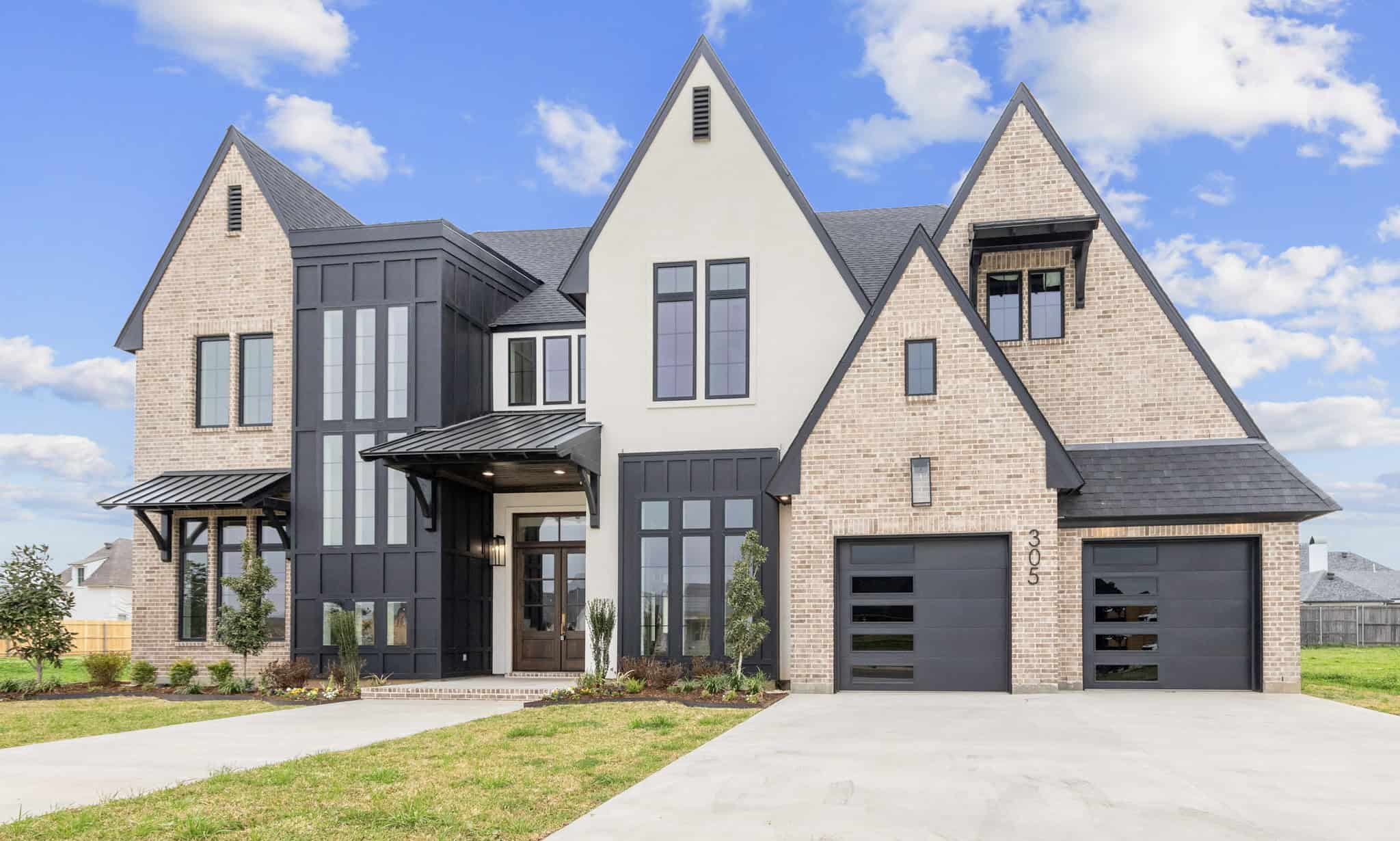 Front View of this 4-Bedroom,3410 Sq Ft Plan -204-1059