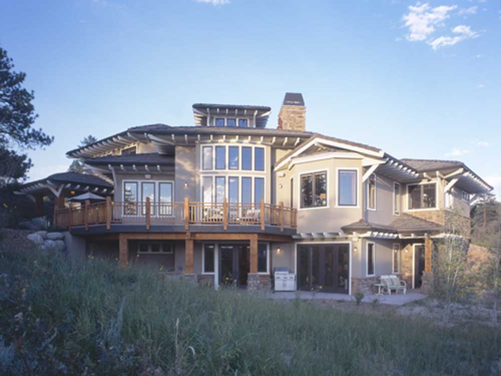 Rear View of this 5-Bedroom,5876 Sq Ft Plan -5876