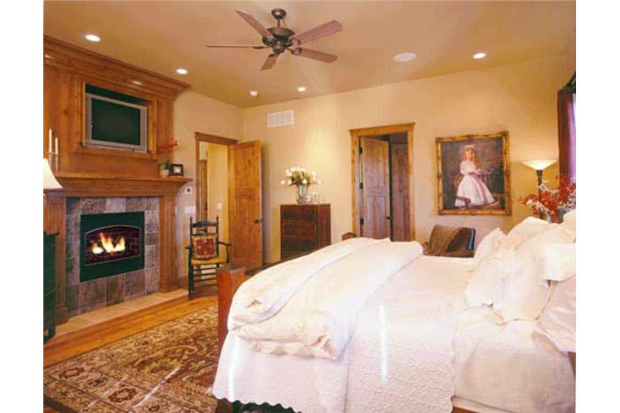 Master Bedroom of this 5-Bedroom,5876 Sq Ft Plan -5876