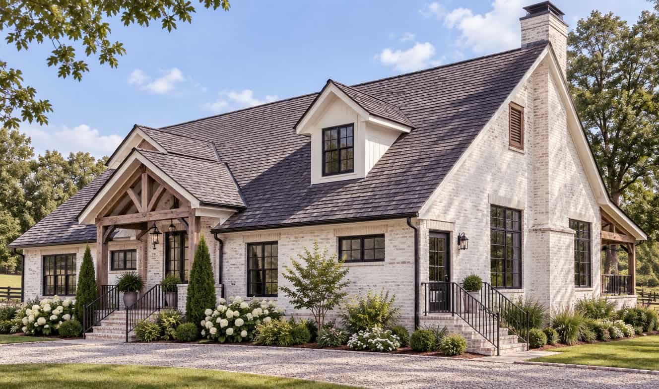 Front View of this 2-Bedroom,1196 Sq Ft Plan -205-1234