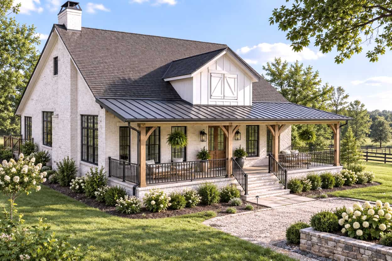 Home Plan Rear Elevation of this 2-Bedroom,1196 Sq Ft Plan -205-1234