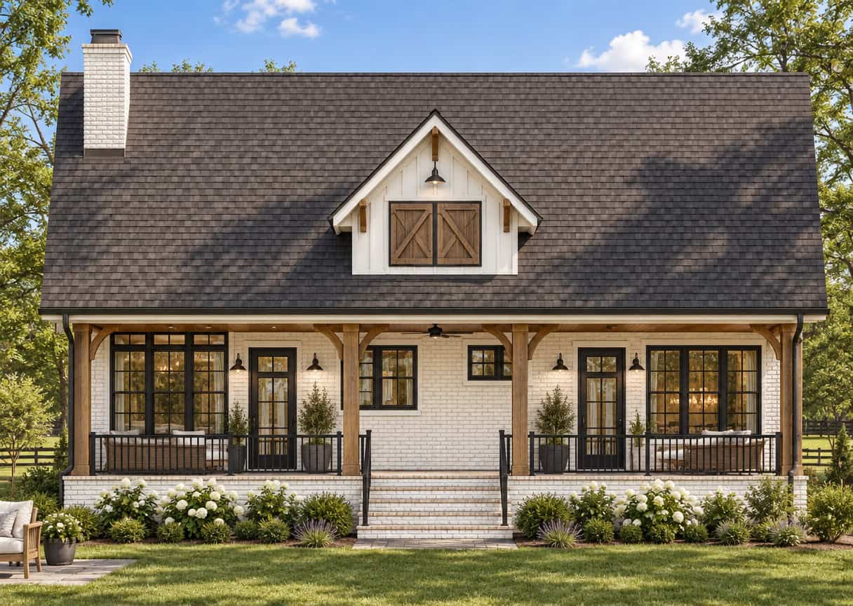 Rear View of this 2-Bedroom,1196 Sq Ft Plan -205-1234