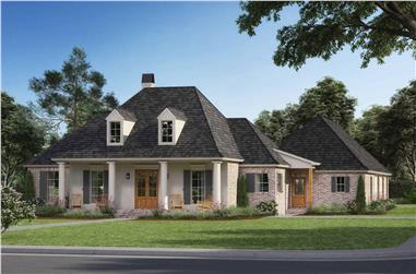 4-Bedroom, 2384 Sq Ft European Home - Plan #206-1003 - Main Exterior