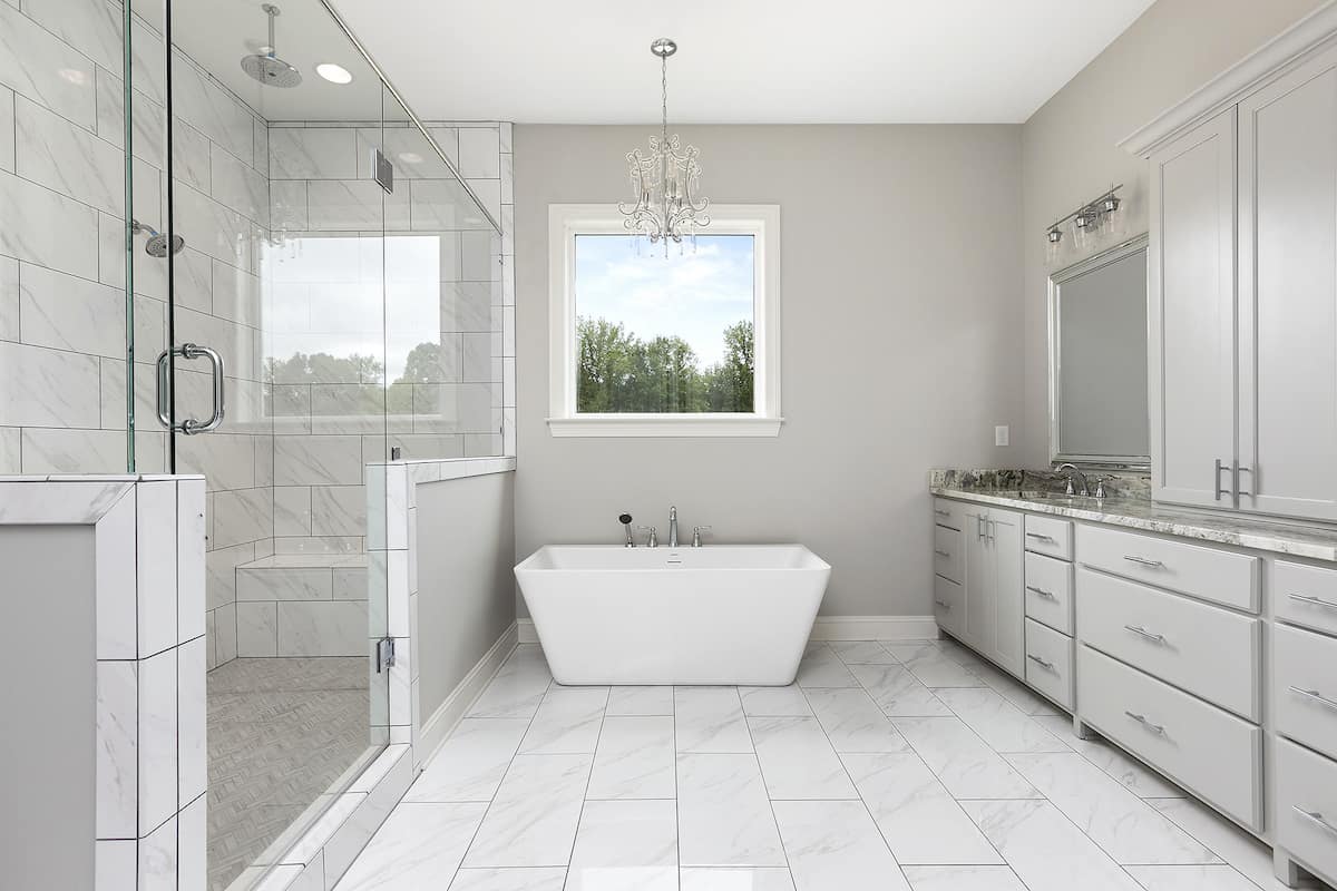 Master Bathroom of this 4-Bedroom,4076 Sq Ft Plan -206-1005