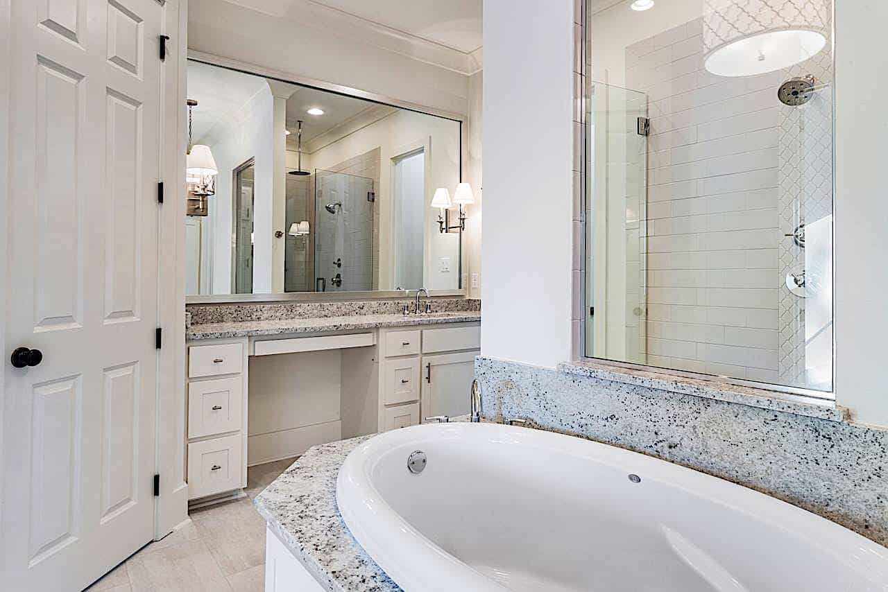 Master Bathroom: Tub of this 4-Bedroom,2650 Sq Ft Plan -206-1022