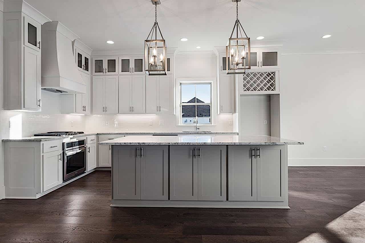 Kitchen: Kitchen Island of this 4-Bedroom,2650 Sq Ft Plan -206-1022