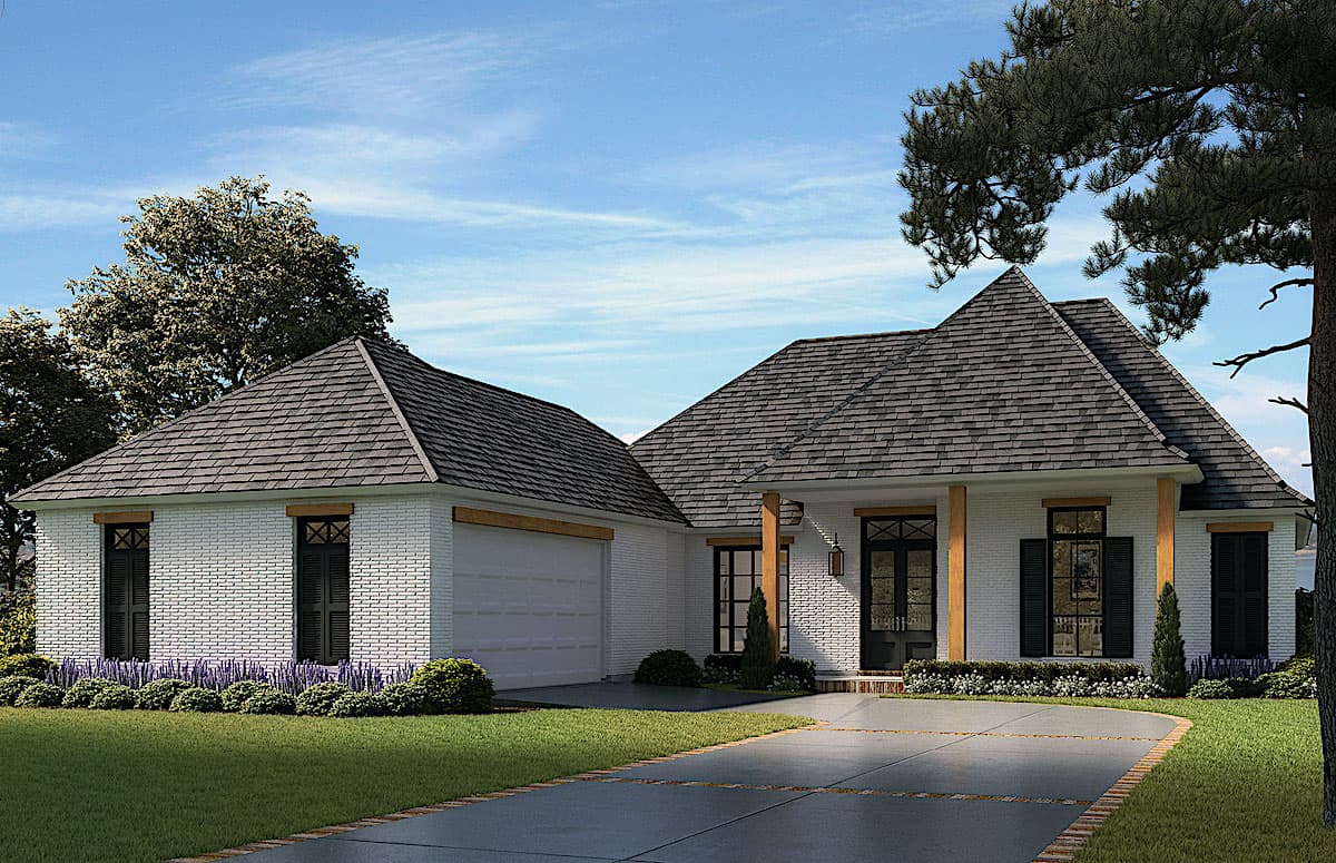Home at Night of this 4-Bedroom, 2650 Sq Ft Plan - 206-1022