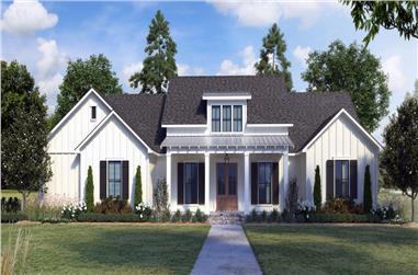 4-Bedroom, 2234 Sq Ft Farmhouse Home - Plan #206-1036 - Main Exterior