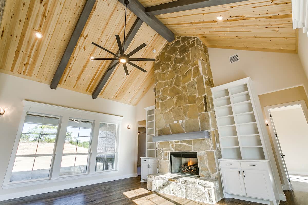 Great Room: Ceiling of this 4-Bedroom,2765 Sq Ft Plan -206-1048