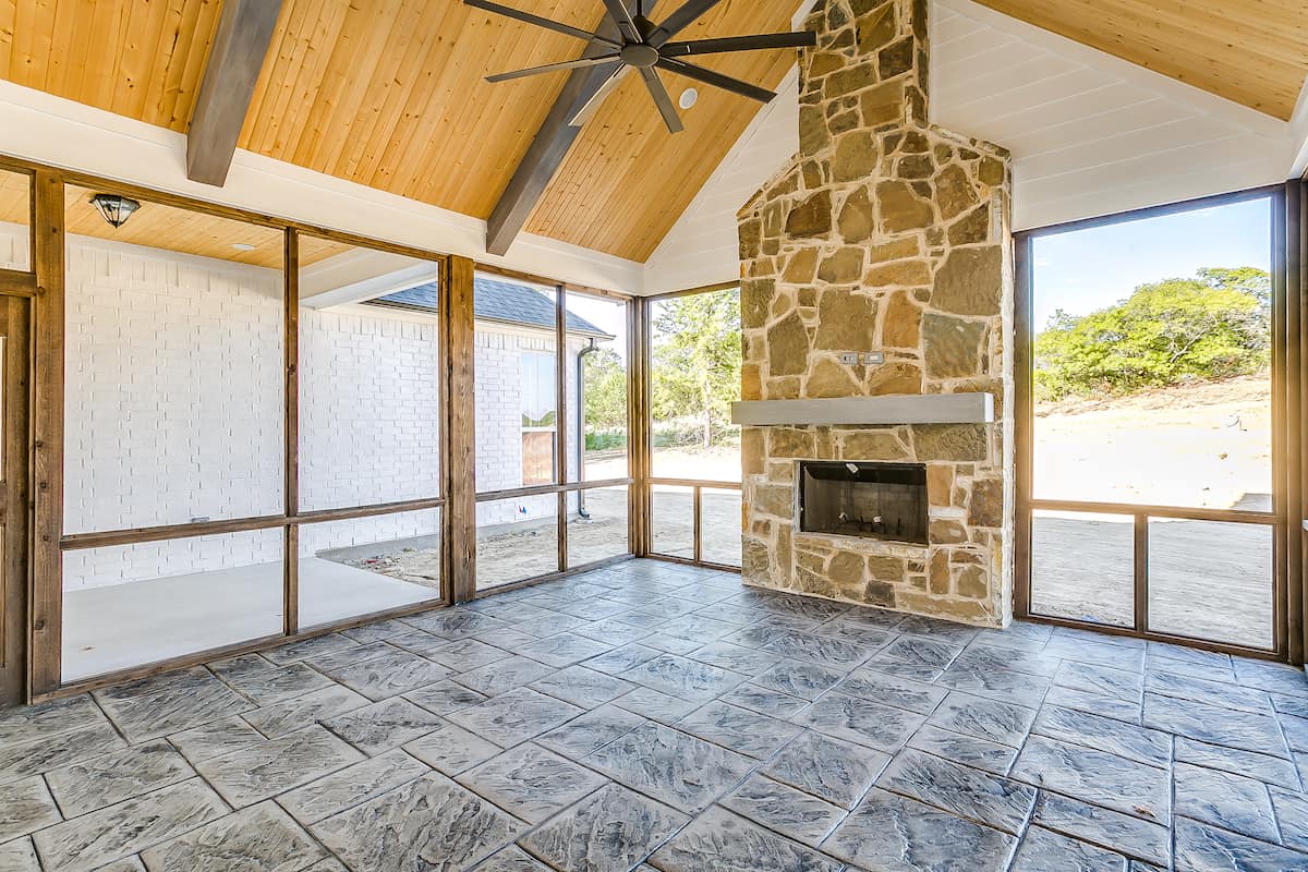 Porch of this 4-Bedroom,2765 Sq Ft Plan -206-1048