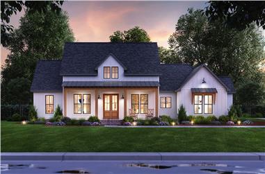 4-Bedroom, 2291 Sq Ft Farmhouse House Plan - 206-1061 - Front Exterior