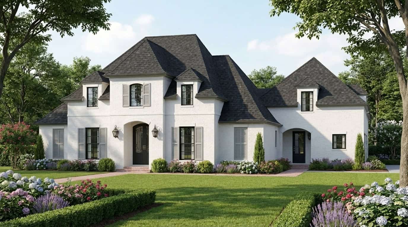 Front View of this 4-Bedroom,2851 Sq Ft Plan -206-1073