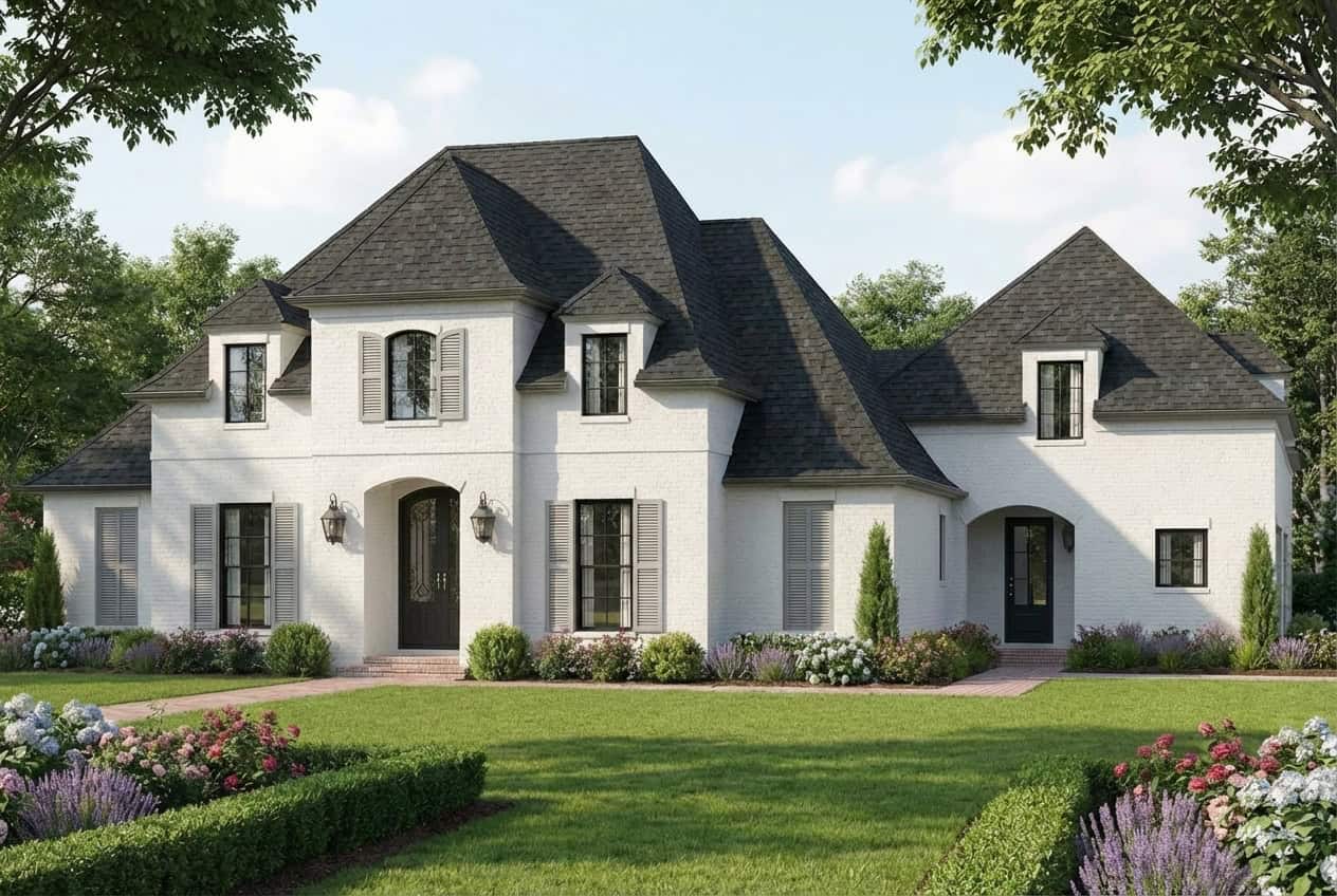 Front View of this 4-Bedroom,2851 Sq Ft Plan -206-1073