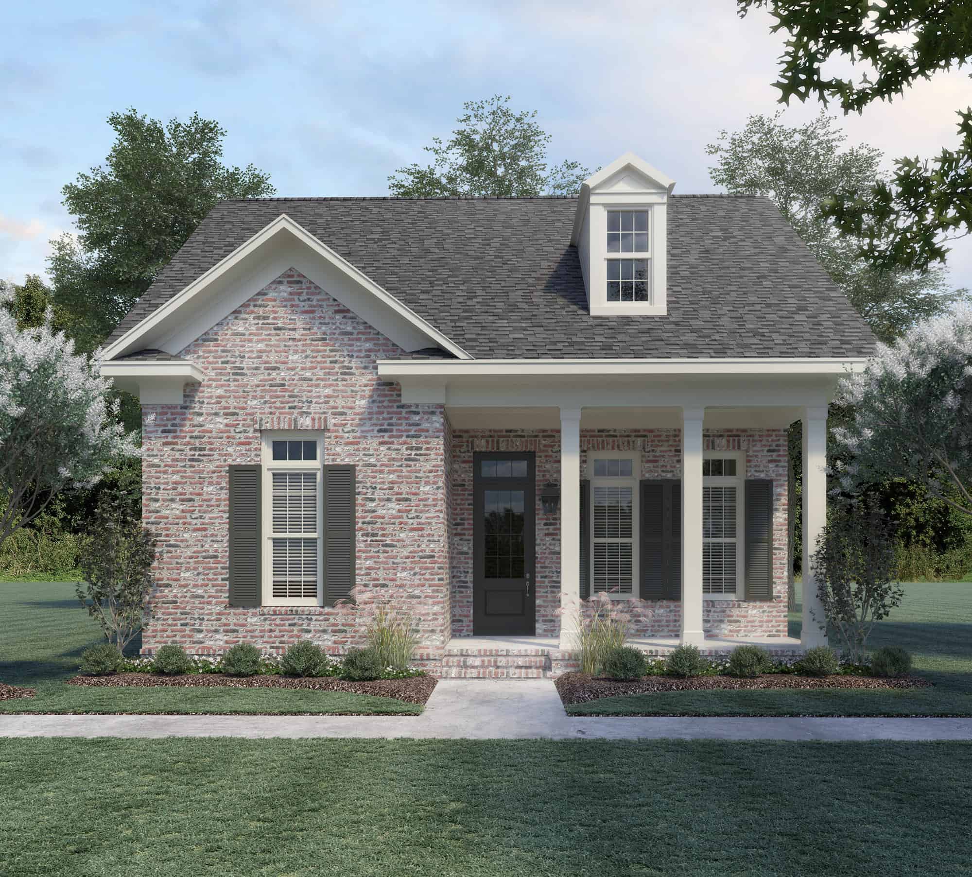 Right Side View of this 4-Bedroom,2860 Sq Ft Plan -206-1076
