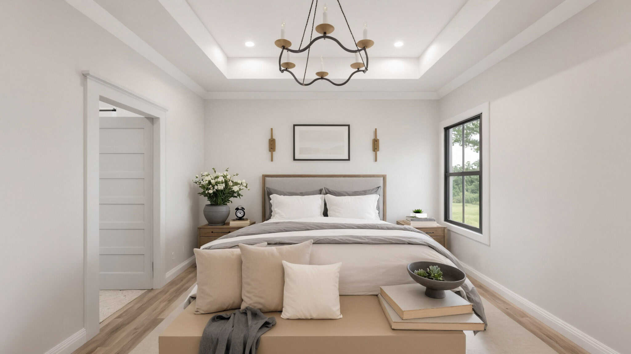 Master Bedroom of this 4-Bedroom,1939 Sq Ft Plan -206-1079