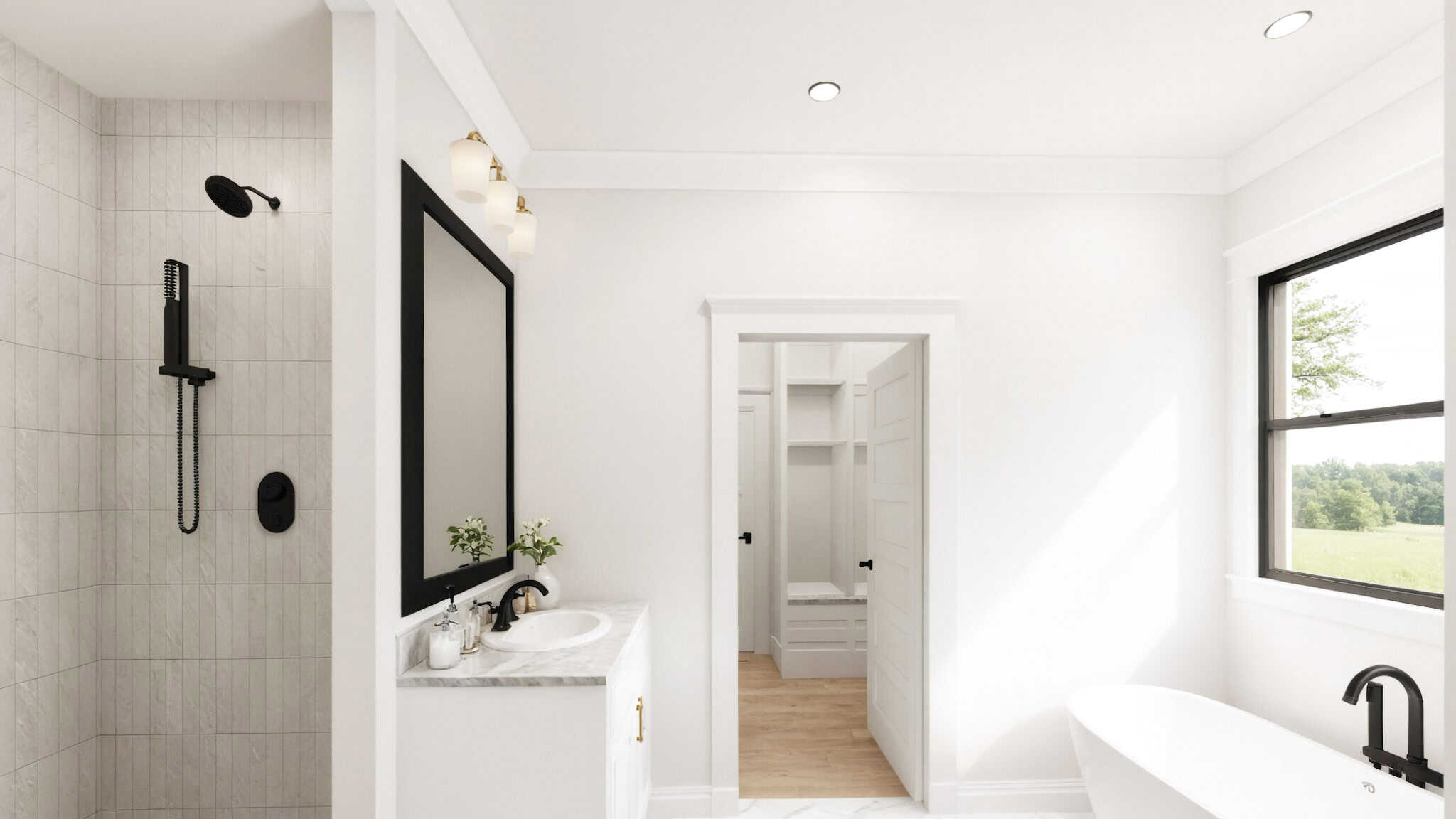 Master Bathroom of this 4-Bedroom,1939 Sq Ft Plan -206-1079