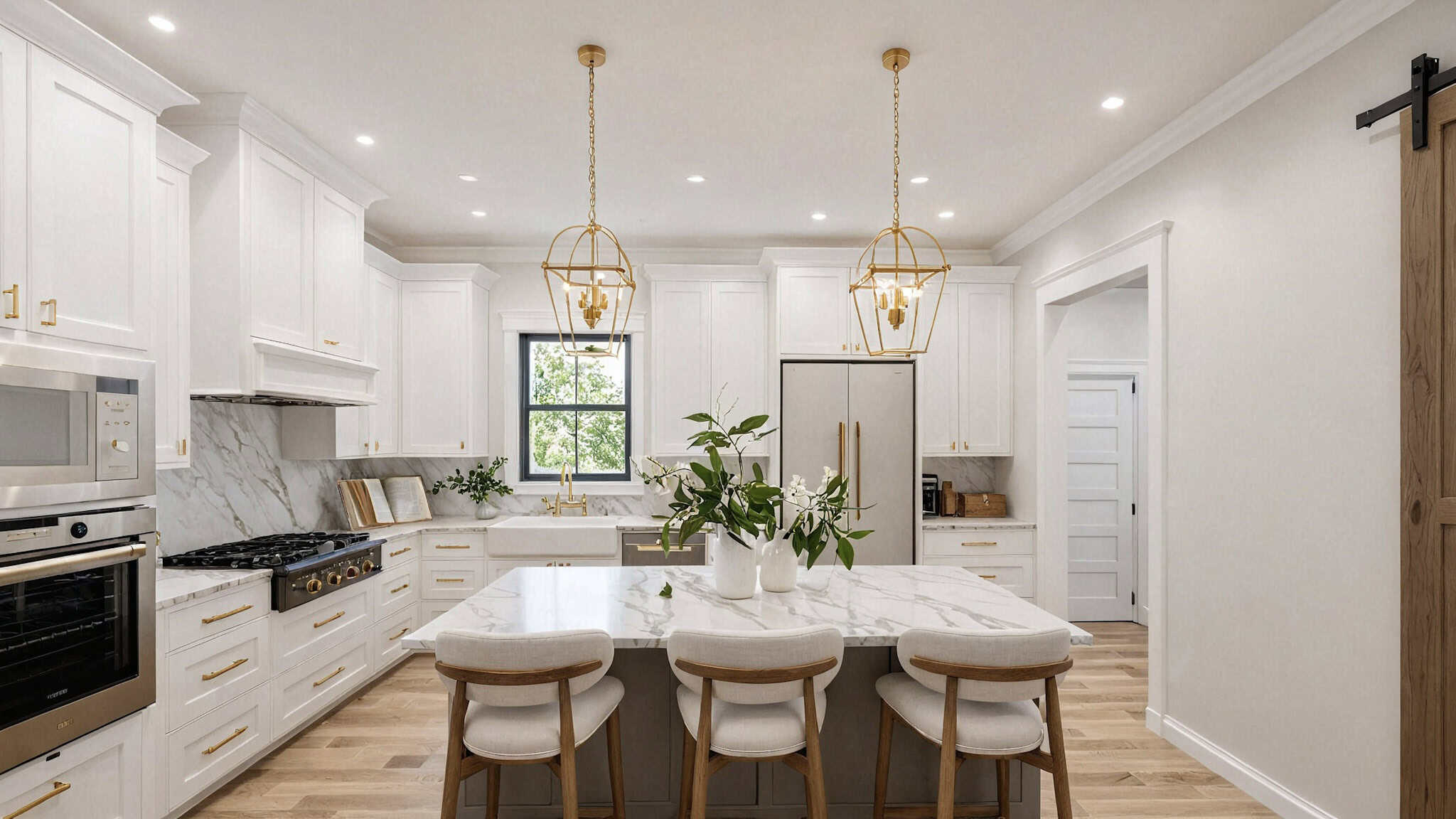 Kitchen of this 4-Bedroom,1939 Sq Ft Plan -206-1079