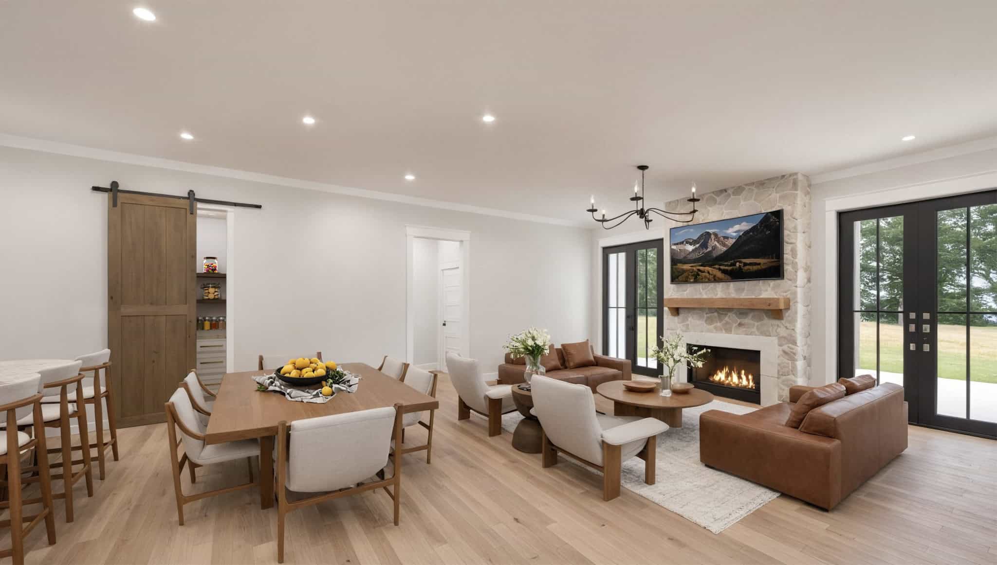 Great Room of this 4-Bedroom,1939 Sq Ft Plan -206-1079