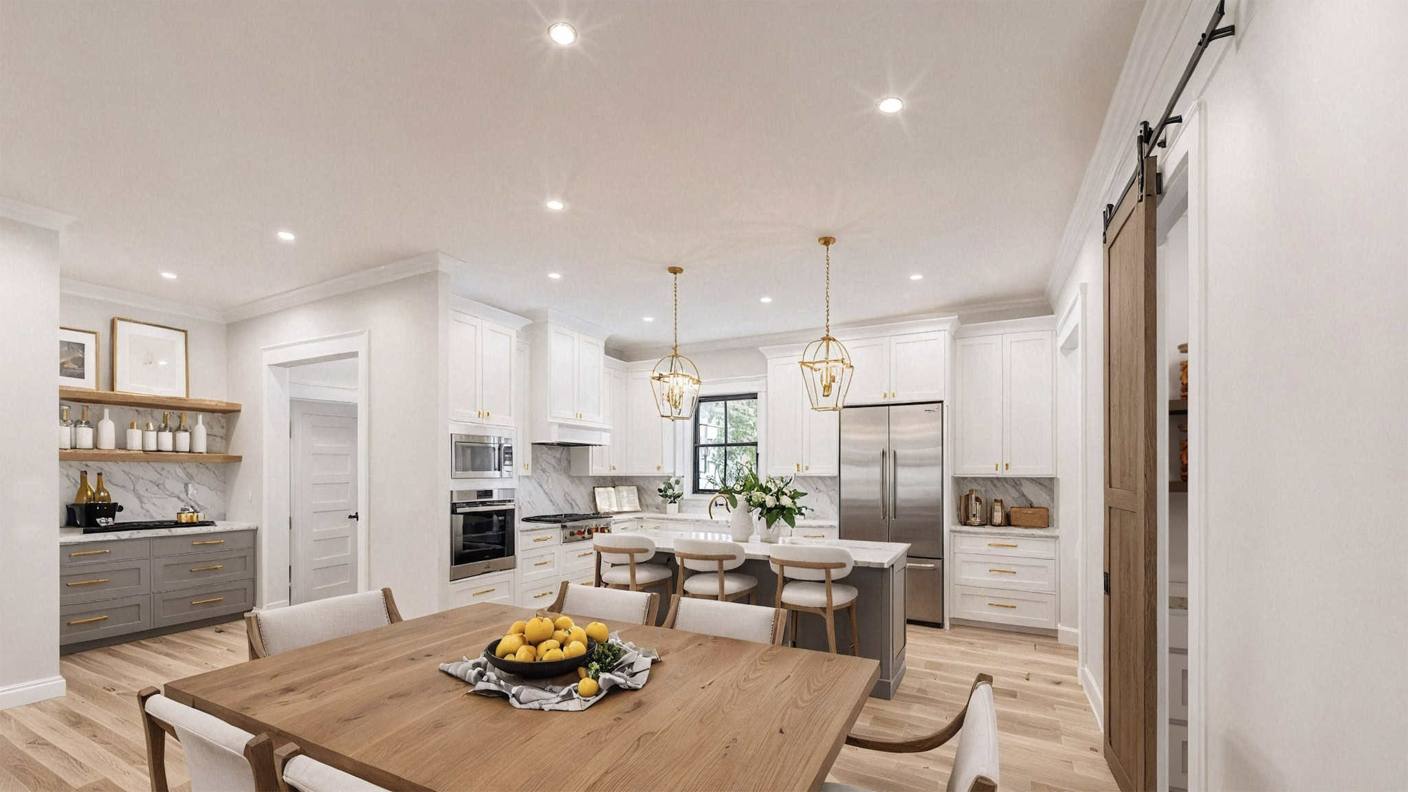 Dining Room of this 4-Bedroom,1939 Sq Ft Plan -206-1079