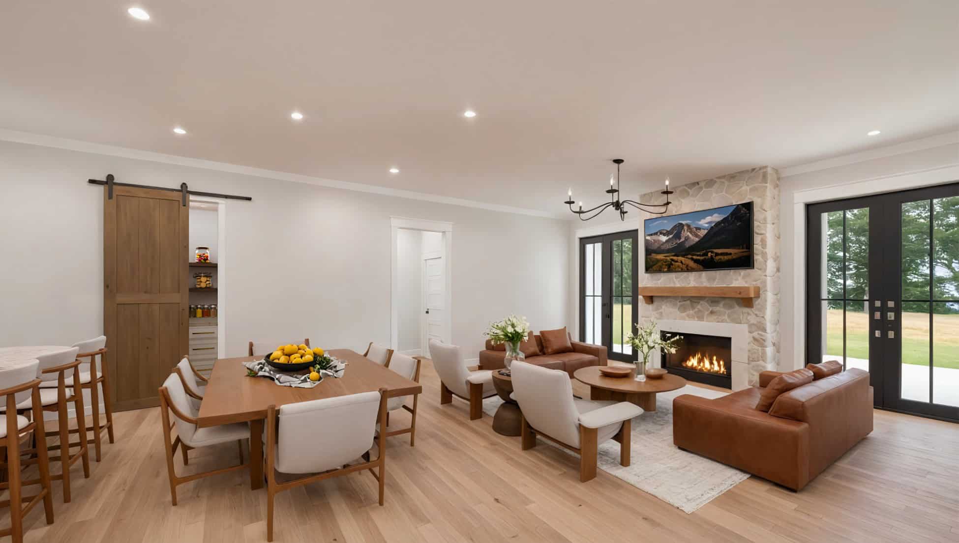 Great Room of this 4-Bedroom,1939 Sq Ft Plan -206-1079