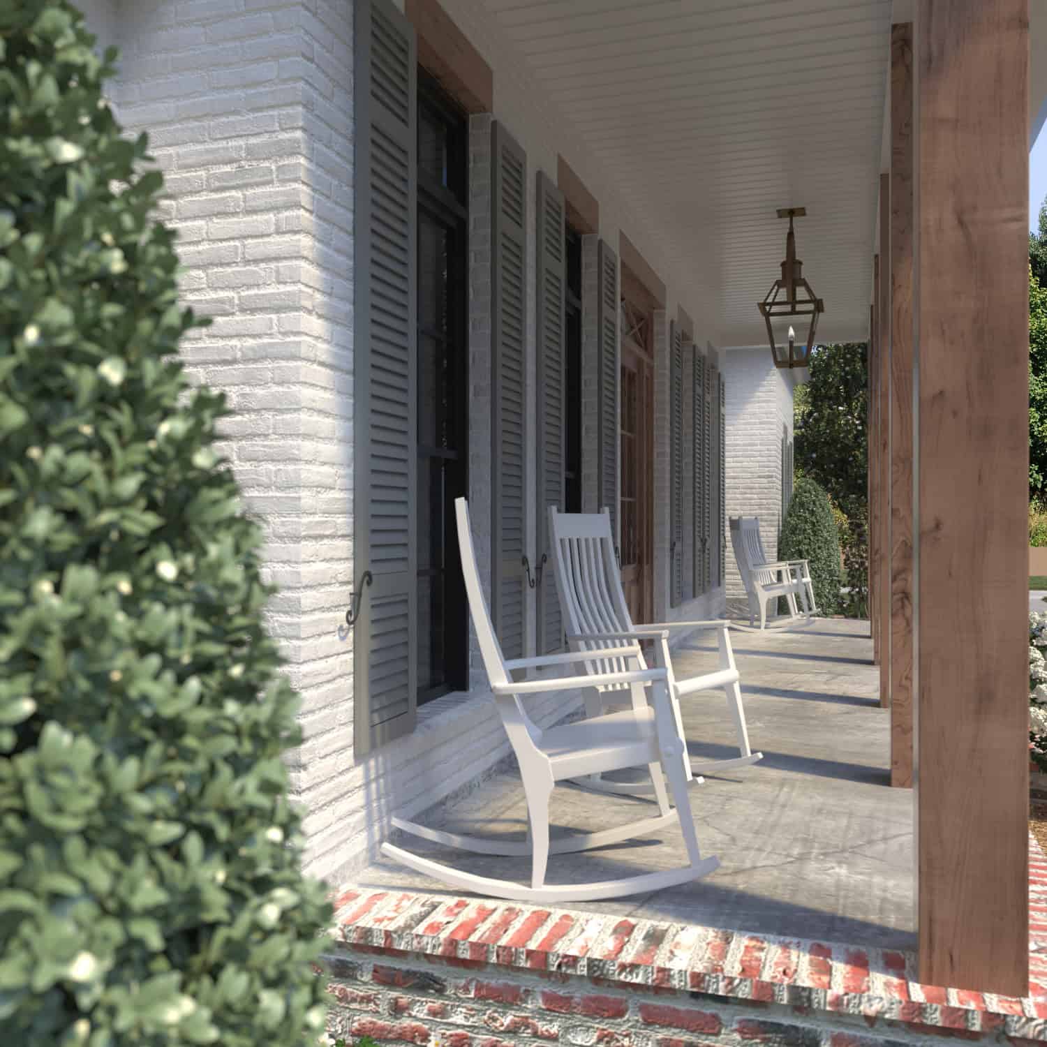 Porch of this 4-Bedroom,3059 Sq Ft Plan -206-1082