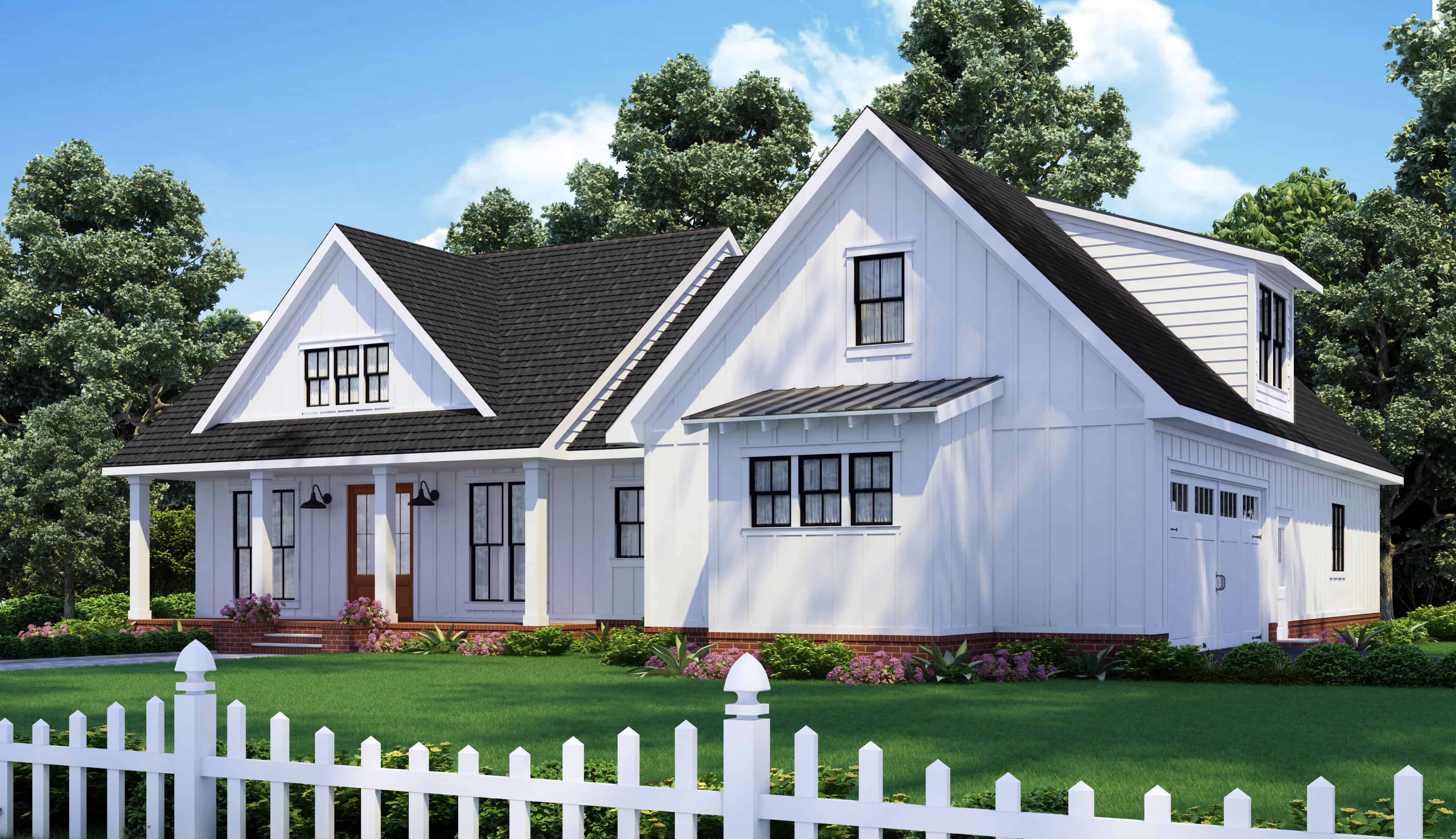 Right Side View of this 3-Bedroom,1983 Sq Ft Plan -206-1083