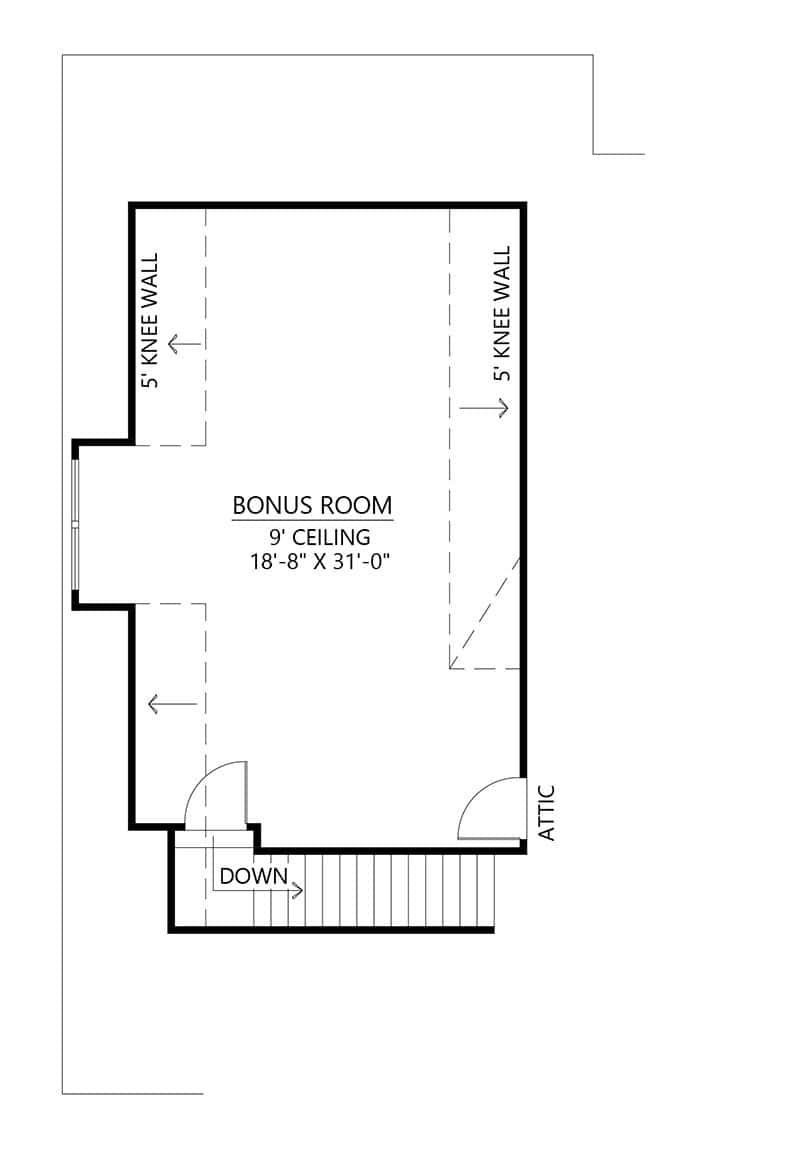 Bonus Room of Transitional Plan #206-1092