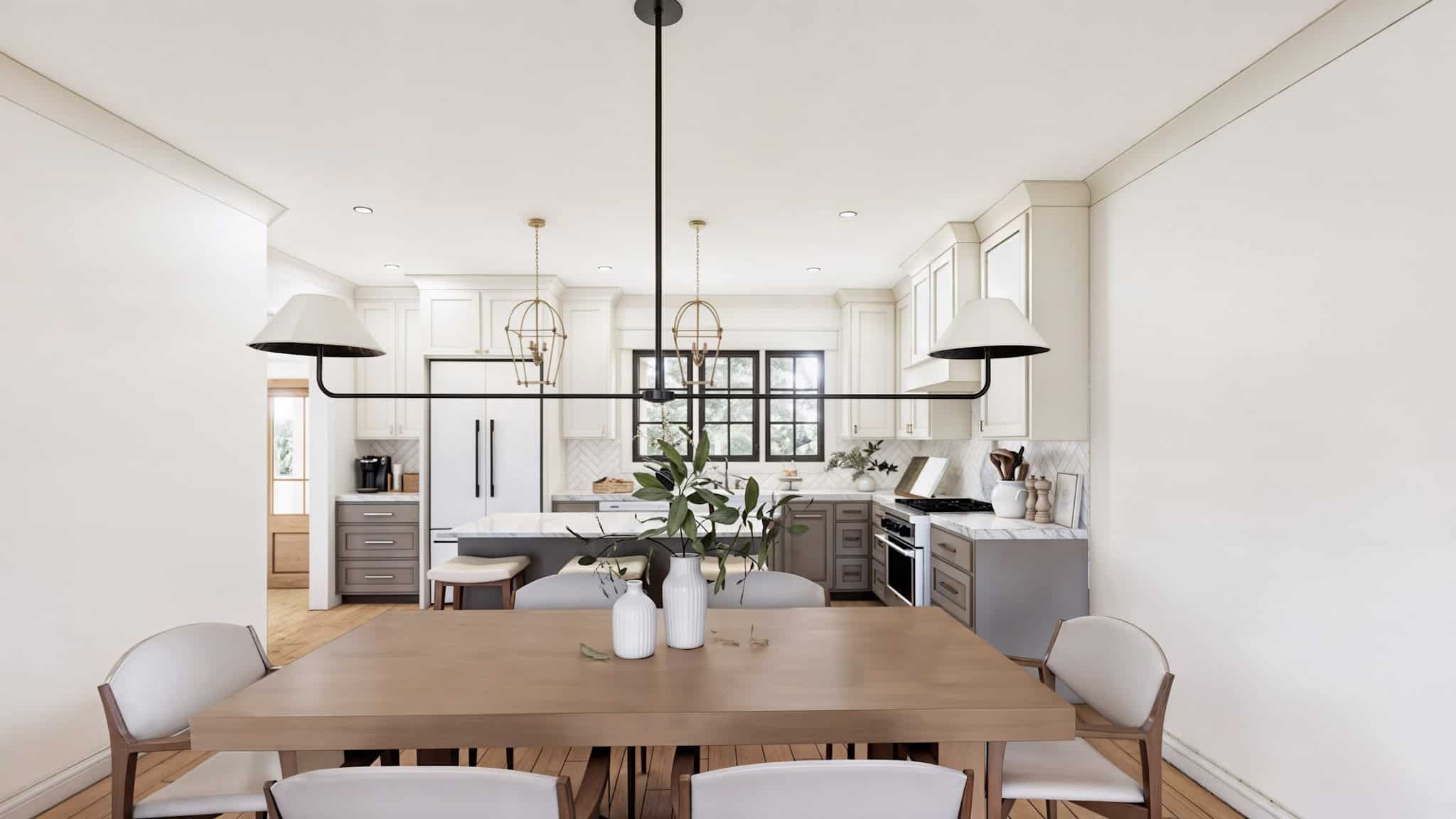 Dining Room of this 3-Bedroom,1677 Sq Ft Plan -206-1094